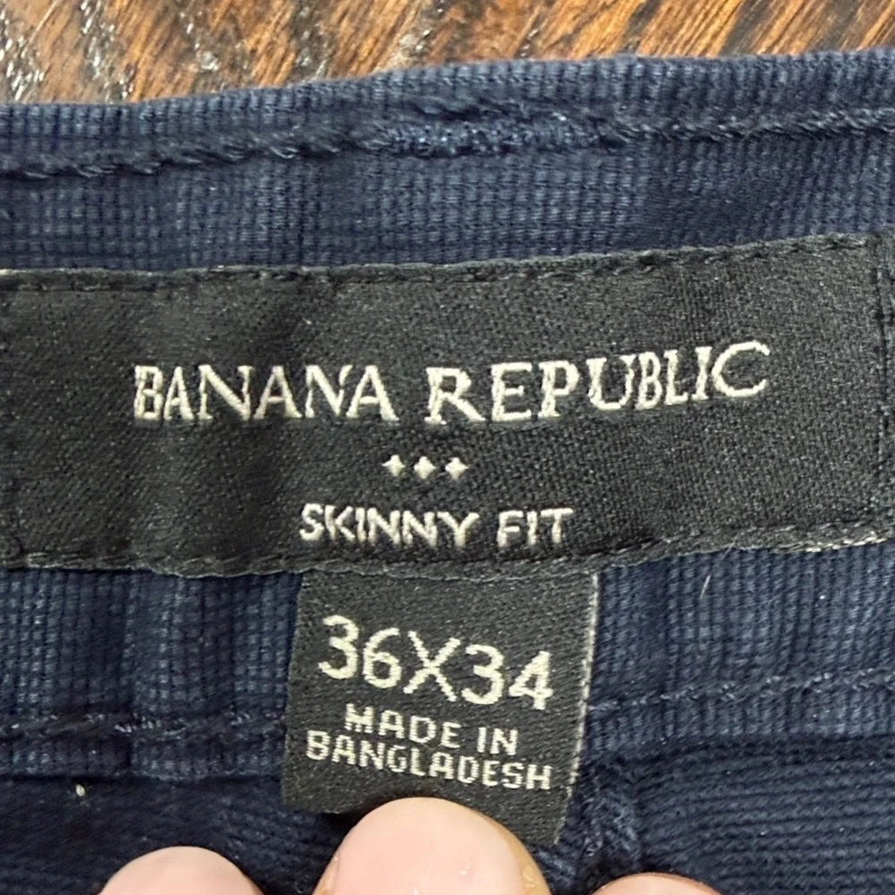 Banana Republic navy blue skinny fit Pants Mens 36x34